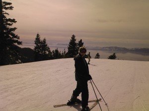 Skiing in Tahoe